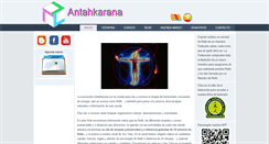 Desktop Screenshot of antahkarana.cat